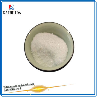 Il bianco dell'HCl del cloridrato di tetramisolo di Pharma spolverizza CAS 5086-74-8