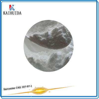la sarcosina bianca di materia prima degli additivi alimentari 25kg spolverizza CAS 107-97-1