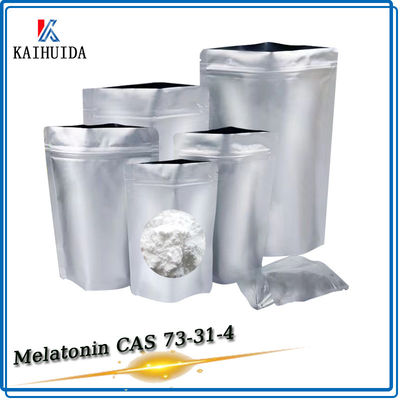 Melatonina di Melatonina Melatonine CAS 73-31-4 della polvere della melatonina per la regolazione del miglioramento di sonno