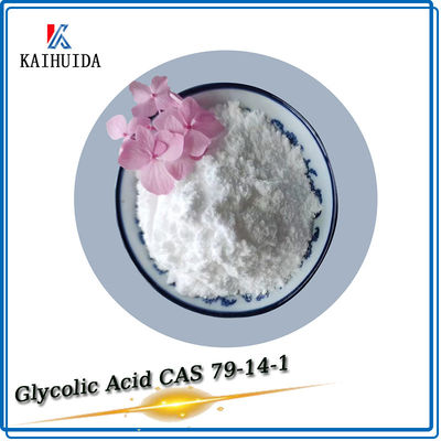 Cosmetici Materie prime Acido glicolico in polvere CAS 79-14-1 Per la cura della pelle