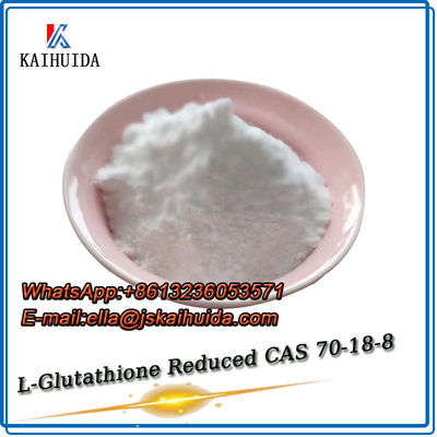Cosmetici Materie prime L-glutatione CAS 70-18-8 ridotto per la cura della pelle Sbiancatura della pelle Glutatione