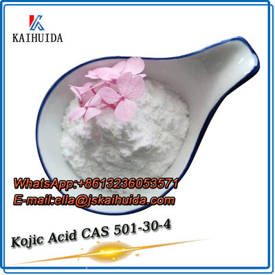 Cosmetici Materie prime Sbiancatore della pelle CAS 501-30-4 Acido kojico