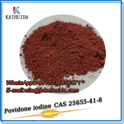 Prodotti farmaceutici intermedi Povidone iodio / Pvp-iodio CAS 25655-41-8